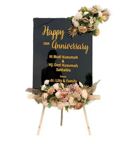 Papan Bunga Akrilik Sampalan